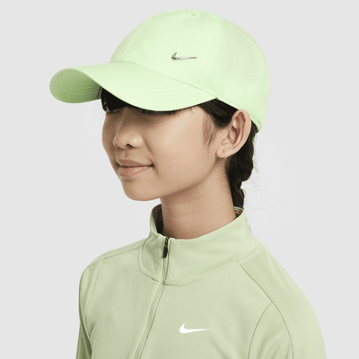 Nike Dri-FIT Club unstrukturierte Metall-Swoosh-Cap für Kinder