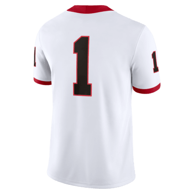 Jersey universitario Nike Dri-FIT Game para hombre Georgia Bulldogs