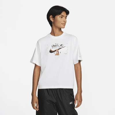 Nike Sportswear T-shirt voor dames. Nike BE