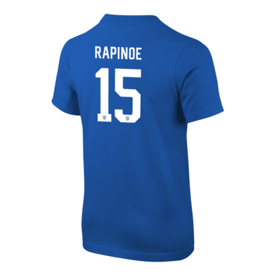 Playera de fútbol Nike para niños talla grande Megan Rapinoe USWNT