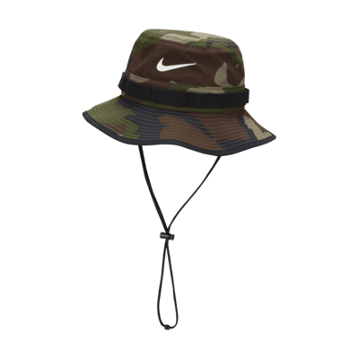 Gorro tipo pescador con estampado camuflajeado Nike Dri-FIT Apex