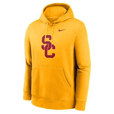 USC Trojans Primetime Club Primary Logo Men's Nike College Pullover Hoodie
