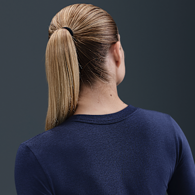 Playera de manga larga slim cropped para mujer Nike Sportswear Chill Knit