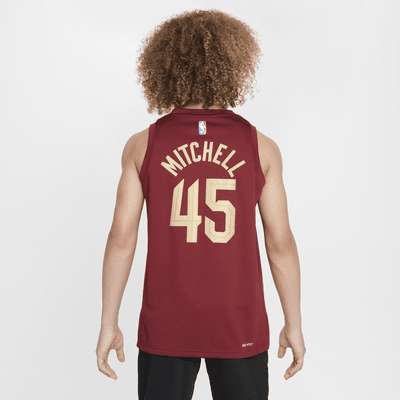 Dres Nike Dri-FIT NBA Swingman Cleveland Cavaliers 2023/24 Icon Edition pro větší děti (chlapce)