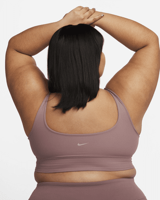 Nike Zenvy Rib Women's Light-Support Non-Padded Longline Sports Bra (Plus  Size). Nike ZA