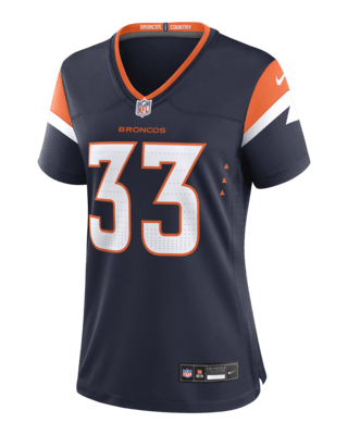 Женские джерси Javonte Williams Denver Broncos Nike NFL Game Football Jersey для футбола