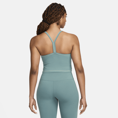 Nike One Fitted Women's Dri-FIT Cropped Tank Top