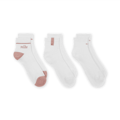 Nike Everyday Plus gepolsterte Knöchelsocken (3 Paar)