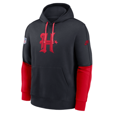 Houston Texans Logo Team Issue Club Men's Nike NFL Pullover Hoodie