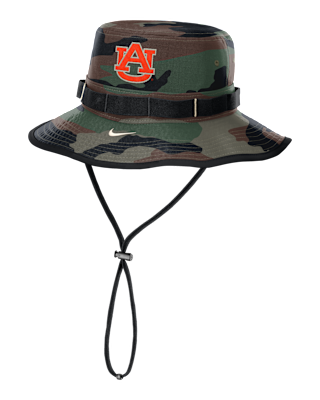 Мужские  Auburn 2025 Military Appreciation Boonie Nike Dri-FIT College Bucket Hat