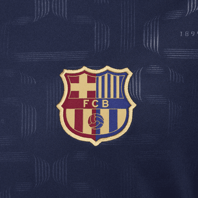 Męska przedmeczowa koszulka piłkarska z krótkim rękawem Nike Dri-FIT FC Barcelona Academy Pro (wersja domowa)