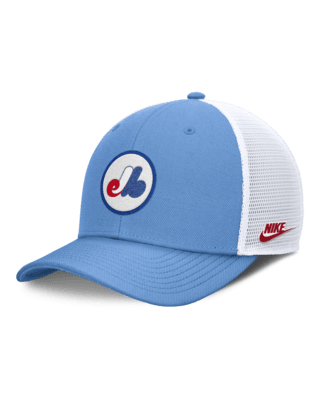 Мужская куртка Montreal Expos Cooperstown Rise Nike Dri-FIT MLB Trucker Adjustable Hat