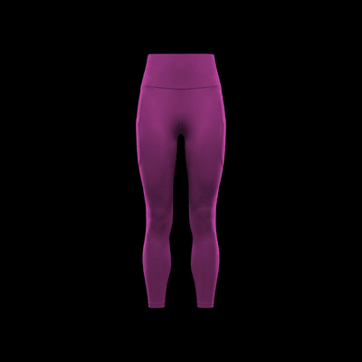 Leggings tiro alto de 7/8 con bolsillos para mujer Nike One