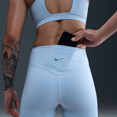 Cycliste taille haute sans coutures avant Nike Universa 13 cm pour femme