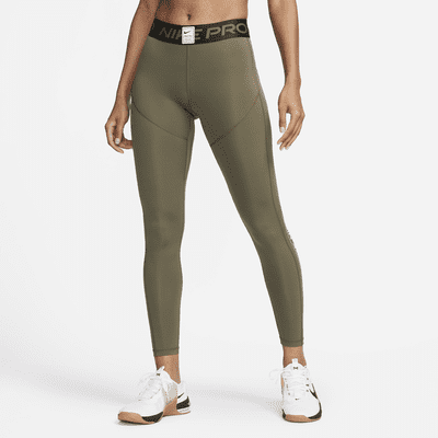 consumo Elucidación Brillar Nike Pro Leggings de talle medio con estampado - Mujer. Nike ES
