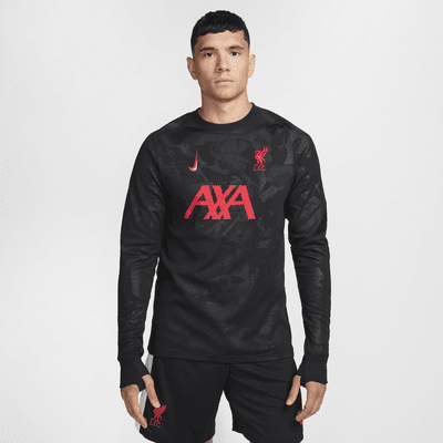 Playera de fútbol de manga larga Nike Dri-FIT para hombre Liverpool FC Academy Pro alternativa