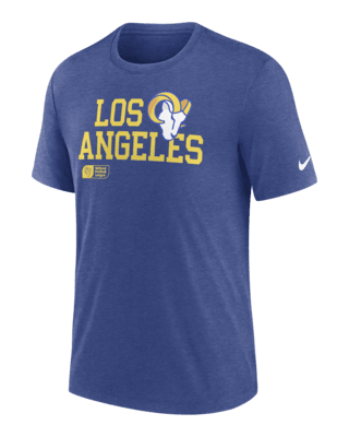 Мужская футболка Los Angeles Rams Overlap Lockup Nike NFL