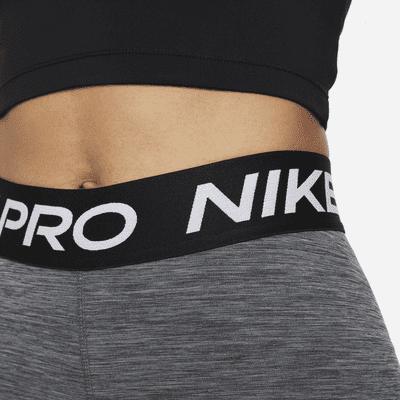 Nike Pro Women's Mid-Rise Mesh-Paneled Leggings. Nike.com