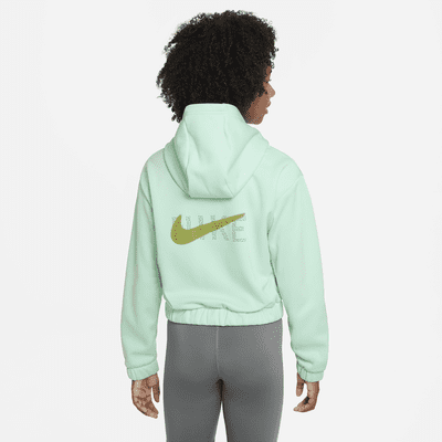 Nike Therma-FIT Big Kids' (Girls') Full-Zip Hoodie