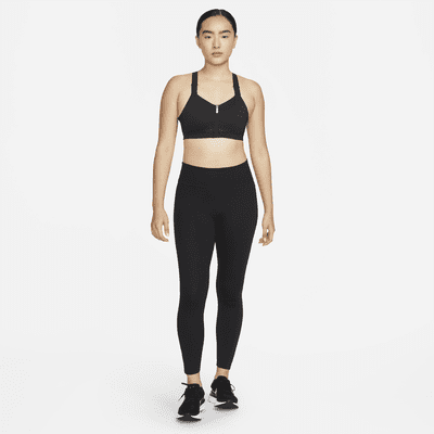 Nike Alpha Women's High-Support Padded Zip-Front Sports Bra