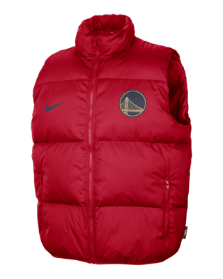 Мужская безрукавка Golden State Warriors City Edition Nike NBA Puffer Vest