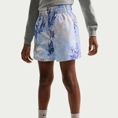 Shorts de tejido Woven de 12 cm para niños talla grande Nike Sportswear Club
