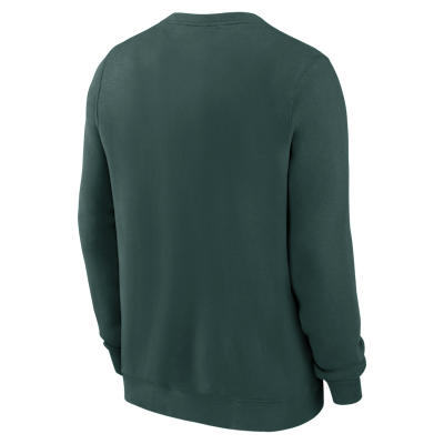 Michigan State Arch Men's Nike College Pullover Crew