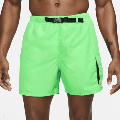 Nike Men's 5" Belted Packable Swim Trunks