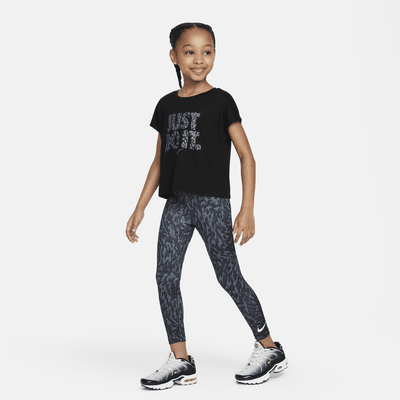 Conjunto de leggings de 2 piezas para niños de preescolar Nike Dri-FIT