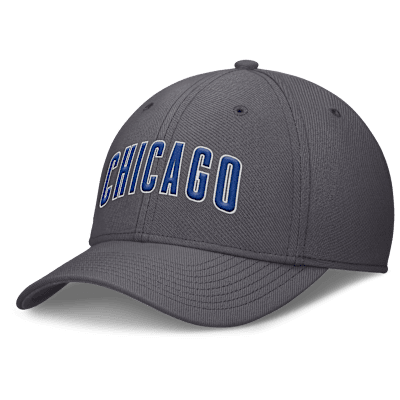 Gorra Nike Dri-FIT de la MLB para hombre Chicago Cubs Swoosh