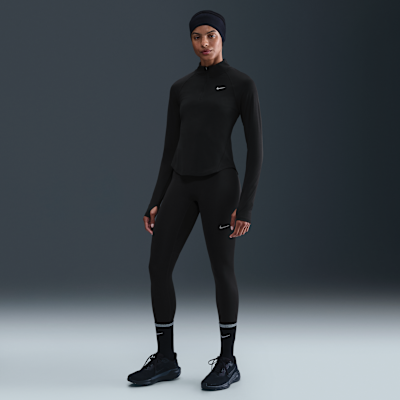Nike Tempo Swoosh Run Dri-FIT Lauf-Tanktop mit Viertelreißverschluss (Damen)