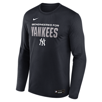 New York Yankees Authentic Collection Team Issue Men's Nike Dri-FIT MLB Long-Sleeve T-Shirt