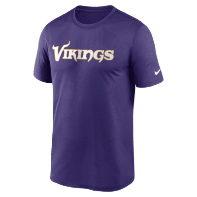 Nike Dri-FIT Wordmark Legend (NFL Minnesota Vikings) Men's T-Shirt ...