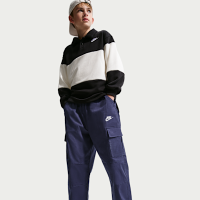 Nike Sportswear Club Big Kids' Woven Cargo Pants