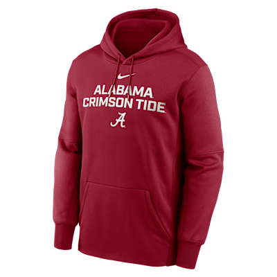 Alabama Team Stacked Men’s Nike Therma College Pullover Hoodie
