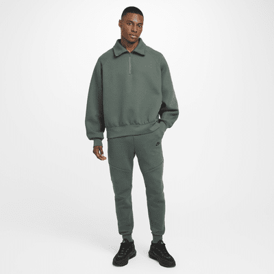 Haut en tissu Fleece à demi-zip Nike Tech pour homme