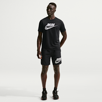 Nike Miler Men's Dri-FIT UV-Protection Short-Sleeve Running Top