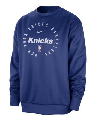 Мужской свитшот New York Knicks Spotlight Nike Dri-FIT NBA Crew-Neck