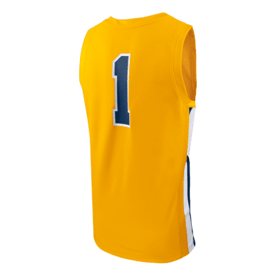 North Carolina A&T Men's Nike College Full-Button Baseball Jersey.