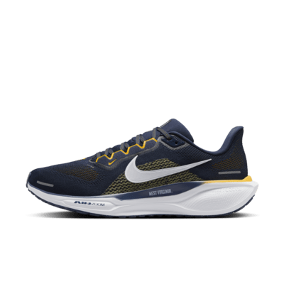 Tenis de correr en pavimento universitarios Nike para hombre West Virginia Pegasus 41