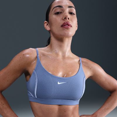 Nike One sport-bh met vulling en lichte ondersteuning