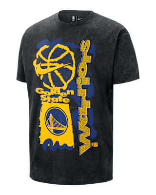 Мужская футболка Golden State Warriors Courtside Nike NBA Max90