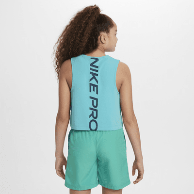 Canotta da training Dri-FIT Nike Pro – Bambina/Ragazza