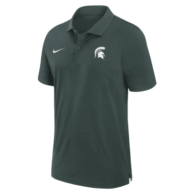 Polo universitario Nike Dri-FIT para hombre Michigan State Spartans Sideline