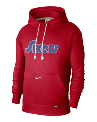 Мужское худи Philadelphia 76ers Standard Issue City Edition Nike Dri-FIT NBA Courtside Hoodie