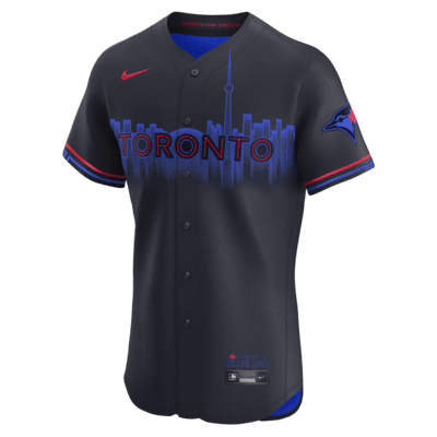 Jersey Nike Dri-FIT ADV de la MLB Elite para hombre Toronto Blue Jays City Connect