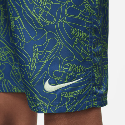 Shorts de vóleibol de 18 cm para niño talla grande Natación Nike Sneakers