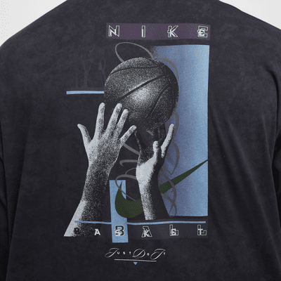 Playera de básquetbol de manga larga Max90 para hombre Nike