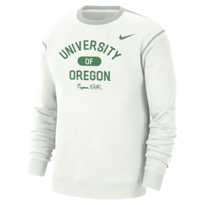 Playera universitaria de cuello redondo Nike para hombre Oregon