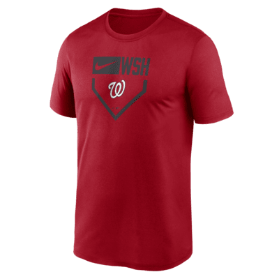 Washington Nationals Home Plate Icon Legend Men's Nike Dri-FIT MLB T-Shirt